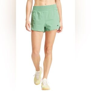 NWT Adidas Pacer Lux Shorts Green S $50